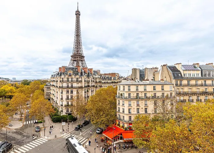 Guestready - Escape With Eiffel Views * פריז