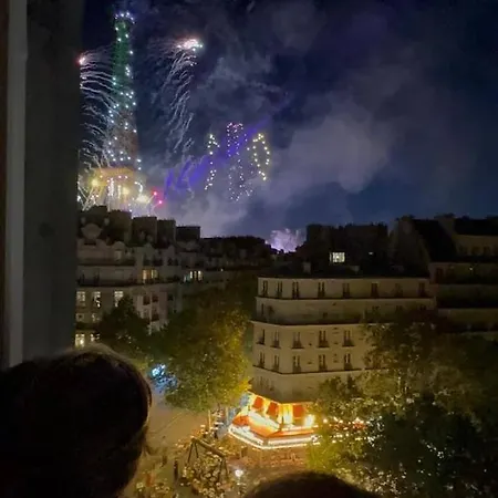 Lägenhet Guestready - Escape With Eiffel Views Paris